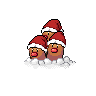 Dugtrio (Christmas) Sprite